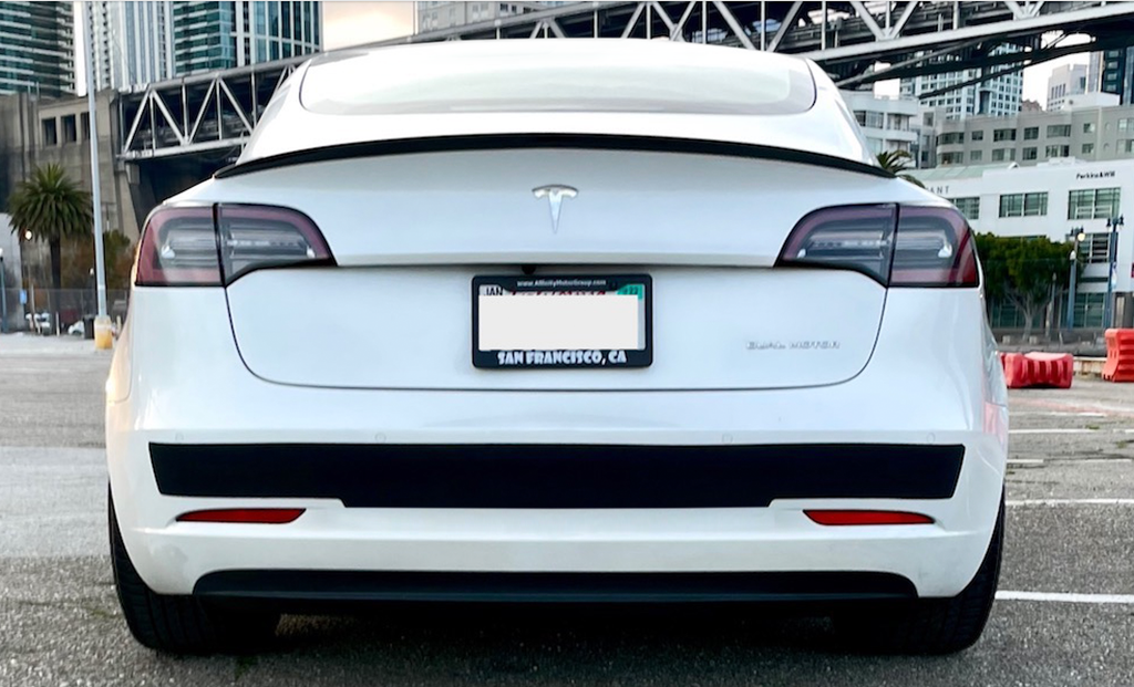 Tesla model online 3 bumper protector